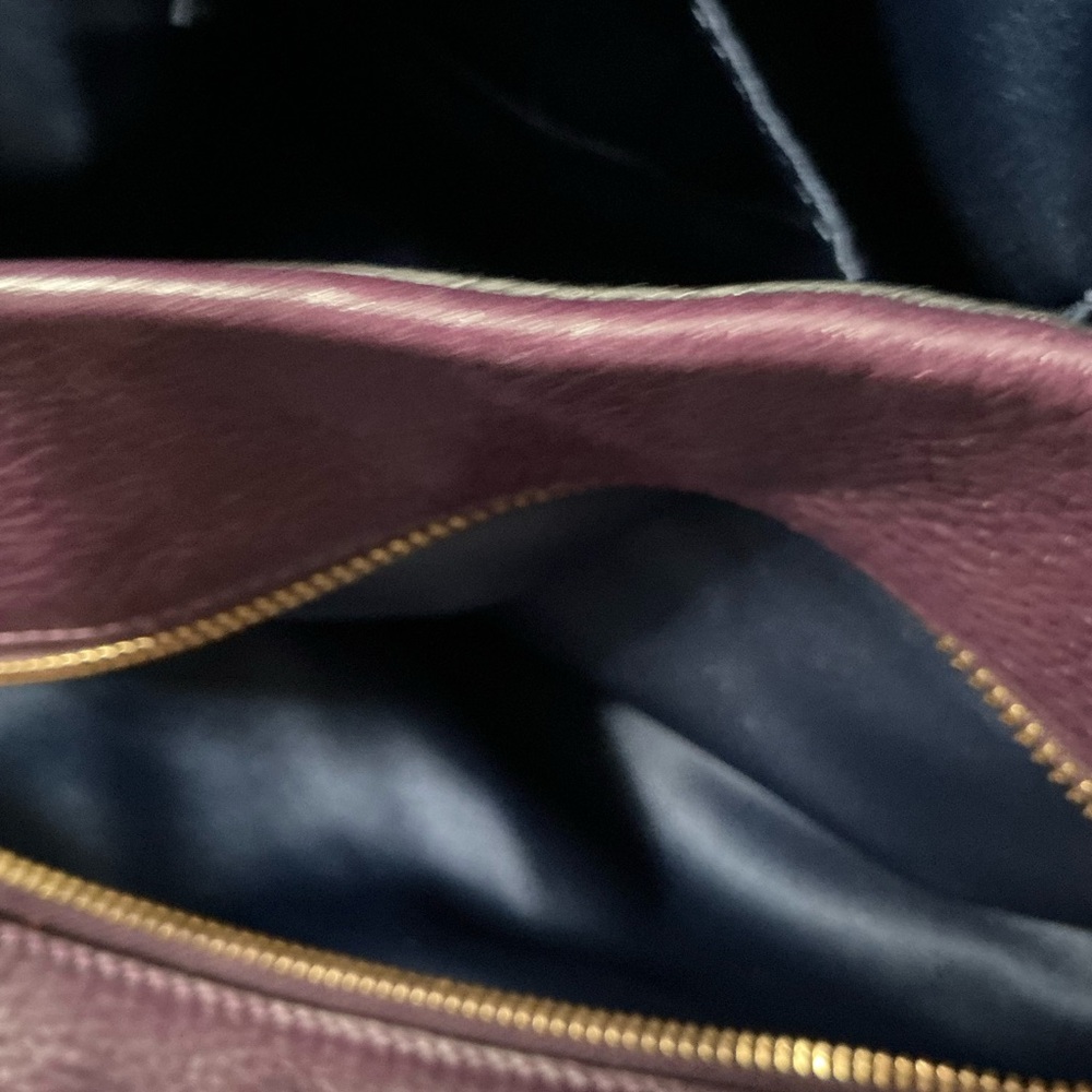 This is the Coach Edie 31 Pebbled Leather Shoulder Bag - Picture 8 of 13